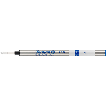 Pelikan Recharge pour stylo roller 338, paisseur: F, bleu