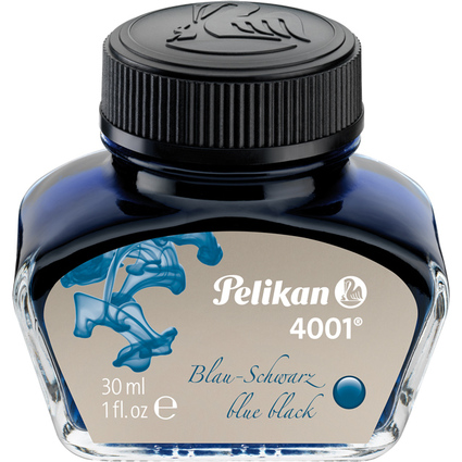 Pelikan Encre 4001 dans un flacon, bleu-noir, contenu: 30 ml