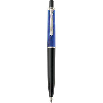 Pelikan Stylo  bille rtractable K 205, bleu marbr