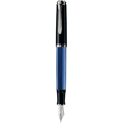 Pelikan Stylo plume "Souvern 805", noir/bleu, B