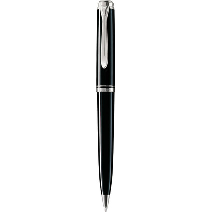Pelikan Stylo  bille rotatif "Souvern 805", noir/argent
