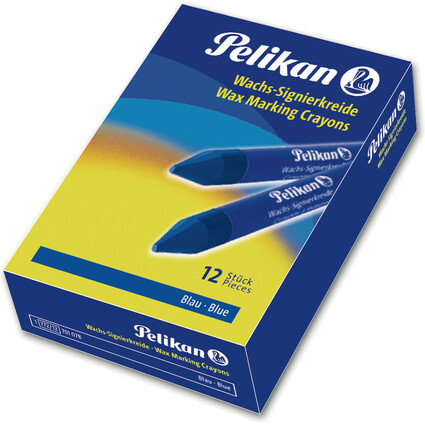 Pelikan Crayons de cire  marquer 772, bleu, diamtre: 12 mm