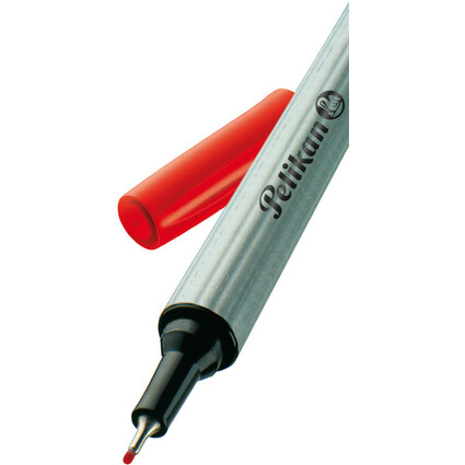 Pelikan Fineliner 96, largeur de trac: 0,4 mm, rouge