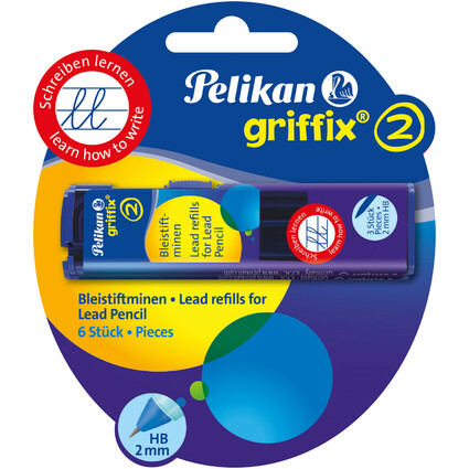 Pelikan griffix Mines pour porte-mines, emballage blister