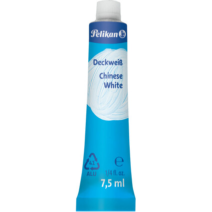 Pelikan Blanc opaque tube 3, contenu: 7,5 ml