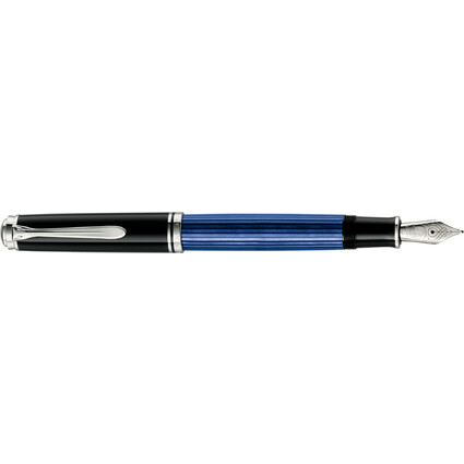 Pelikan Stylo plume "Souvern 805", noir/bleu, F