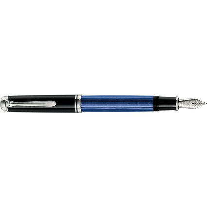 Pelikan Stylo plume "Souvern 805", noir/bleu, M