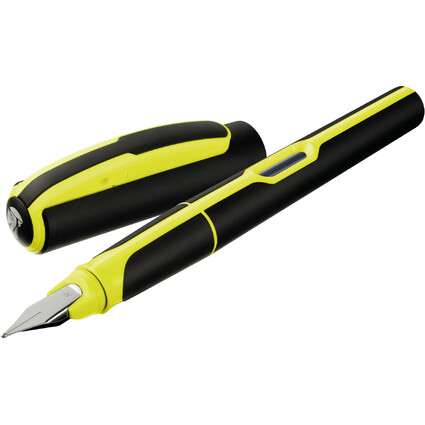 Pelikan Stylo plume style "Neon", taille de plume: M, jaune