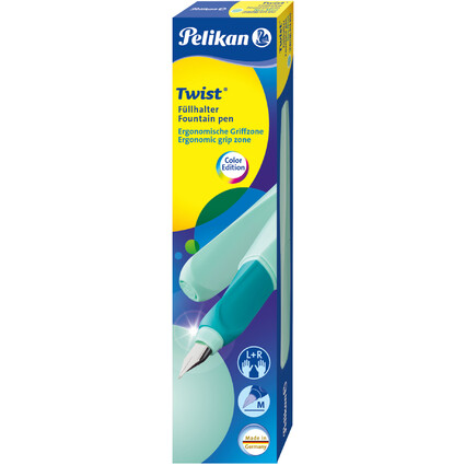 Pelikan Stylo plume Twist Neo Mint, menthe