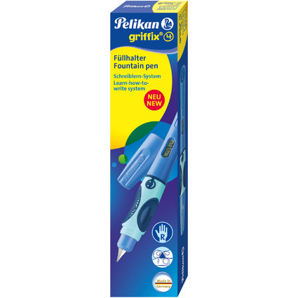 Pelikan griffix Stylo plume, bleu, pour droitiers