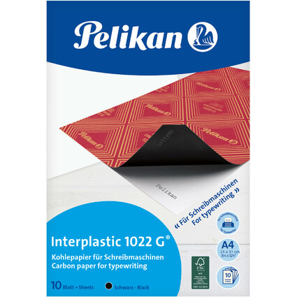 Pelikan Papier carbone interplastic 1022 G, 10 feuilles