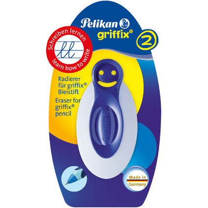 Pelikan griffix gomme design, bleu