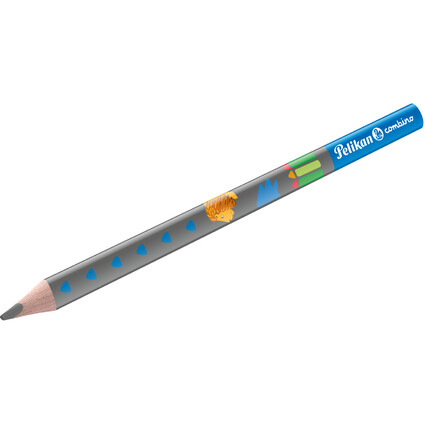 Pelikan Crayon pour apprendre  crire combino, bleu