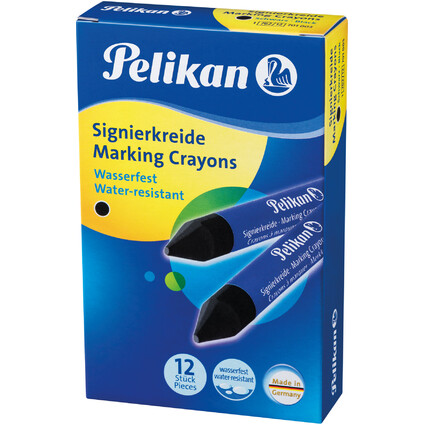 Pelikan Crayons  marquer 762, noir, diamtre: 13,5 mm