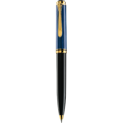 Pelikan Stylo  bille rotatif "Souvern 800", noir/bleu