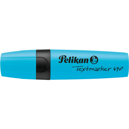 Pelikan Surligneur Textmarker 490, bleu fluo