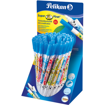 Pelikan Effaceur d'encre Super Pirat 850F, prsentoir de
