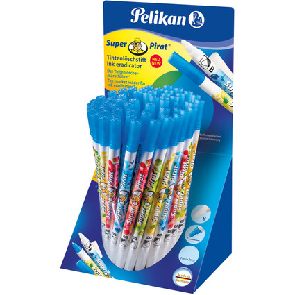 Pelikan Effaceur d'encre Super Pirat 850B, dans prsentoir