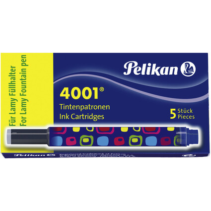 Pelikan Cartouches d'encre LTP/F/5, bleu royal