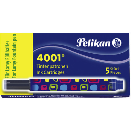 Pelikan Cartouches d'encre LTP/F/5, bleu royal