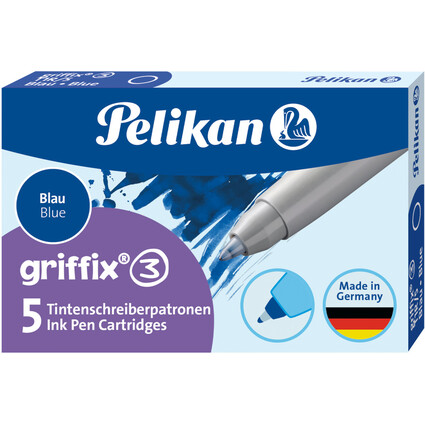 Pelikan griffix cartouches d'encre pour stylo feutre, bote