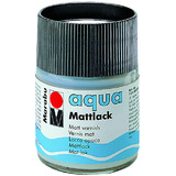 Marabu vernis mat Aqua, mat, 50 ml, en flacon de verre