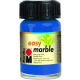 Marabu peinture  marbrer "Easy Marble", 15 ml, bleu azur
