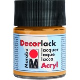 Marabu vernis acrylique "Decorlack", or mtallique, 50 ml,