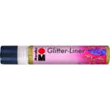 Marabu peinture  effet Glitter-Liner, or scintillant