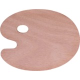 Marabu palette pour mlanger des couleurs, en bois, ovale