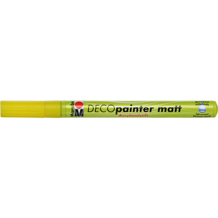 Marabu Marqueur acrylique "Deco Painter matt", jaune soleil