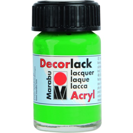 Marabu Vernis acrylique "Decorlack", vert clair, 15 ml,