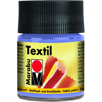 Marabu Peinture pour tissu "Textil", 50 ml, lilas