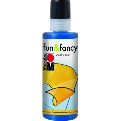 Marabu Window Color "fun & fancy", 80 ml, bleu outremer