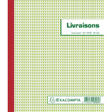 EXACOMPTA manifold "Livraisons", 210 x 180 mm, tripli
