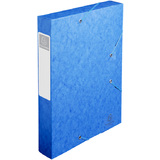 EXACOMPTA Bote de classement Cartobox, A4, 60 mm, bleu