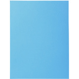 EXACOMPTA chemises SUPER 250, A4, avec 2 rabats, bleu