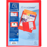 EXACOMPTA chemise personnalisable Kreacover, PP, A4, rouge
