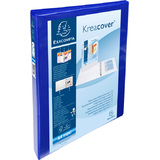 EXACOMPTA classeur personnalisable Kreacover, a4 Maxi, bleu