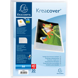 EXACOMPTA Protge-documents Kreacover, A4, PP, cristal