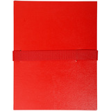 EXACOMPTA chemise  dos extensible Balacron, rouge
