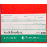 EXACOMPTA Piqre "Journal de caisse ou banque" 270 x 320 mm