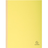 EXACOMPTA chemise  soufflet, en carton, 320 g/m2, jaune