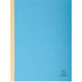 EXACOMPTA chemise  soufflet, en carton, 320 g/m2, bleu