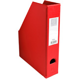 EXACOMPTA Porte-revues, A4, carton, 70 mm, rouge