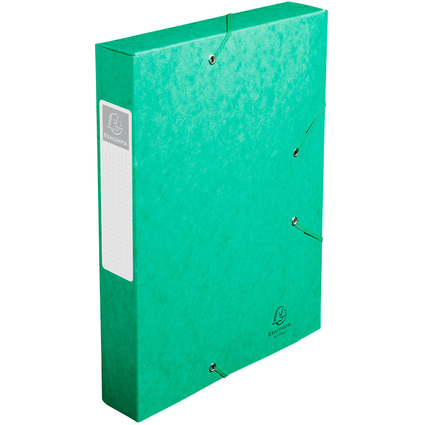 EXACOMPTA Bote de classement Cartobox, A4, 60 mm, vert