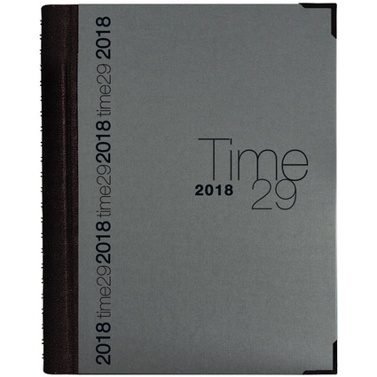 EXACOMPTA Agenda journalier "Time 29 S", 2026, bleu