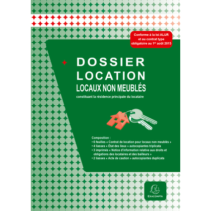 EXACOMPTA Dossier location "Location locaux non meubls"