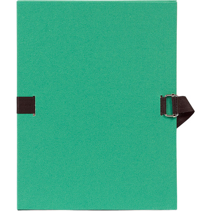 EXACOMPTA Chemise  dos extensible, A4, carton, vert clair