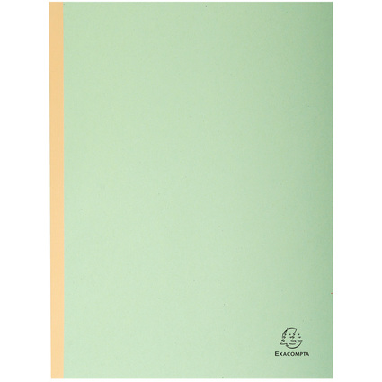 EXACOMPTA Chemise  soufflet, en carton, 320 g/m2, vert